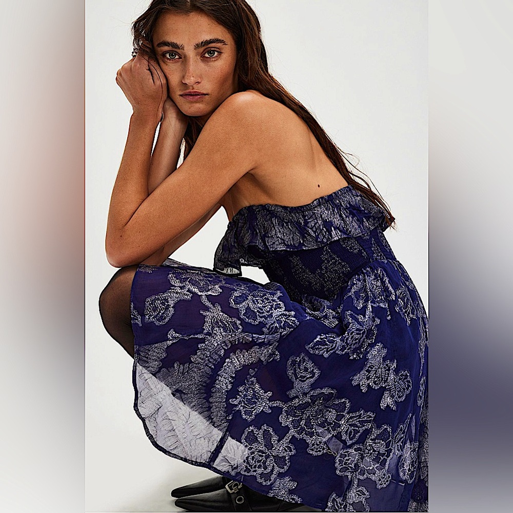 Free People Gardenia Mini Dress NWOT